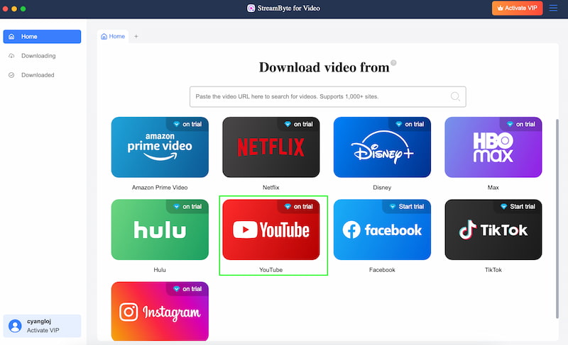 Streambytes Youtube Platform