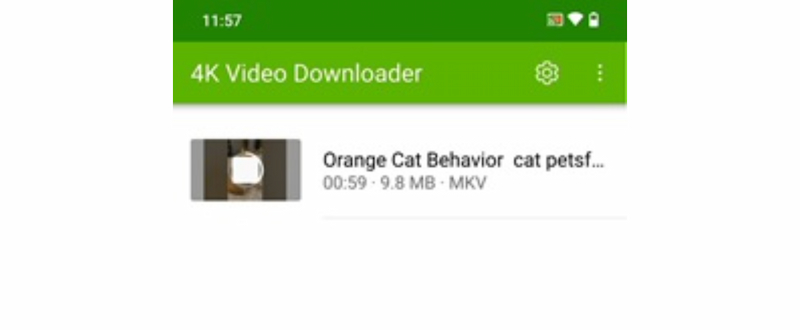 Android Youtube Video to MKV