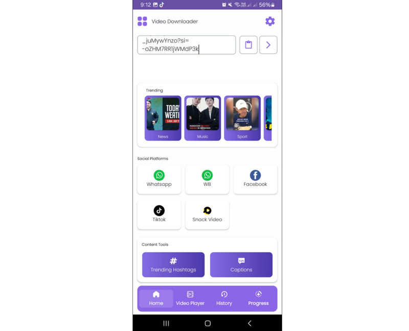 Snaptube Youtube Shorts Downloader